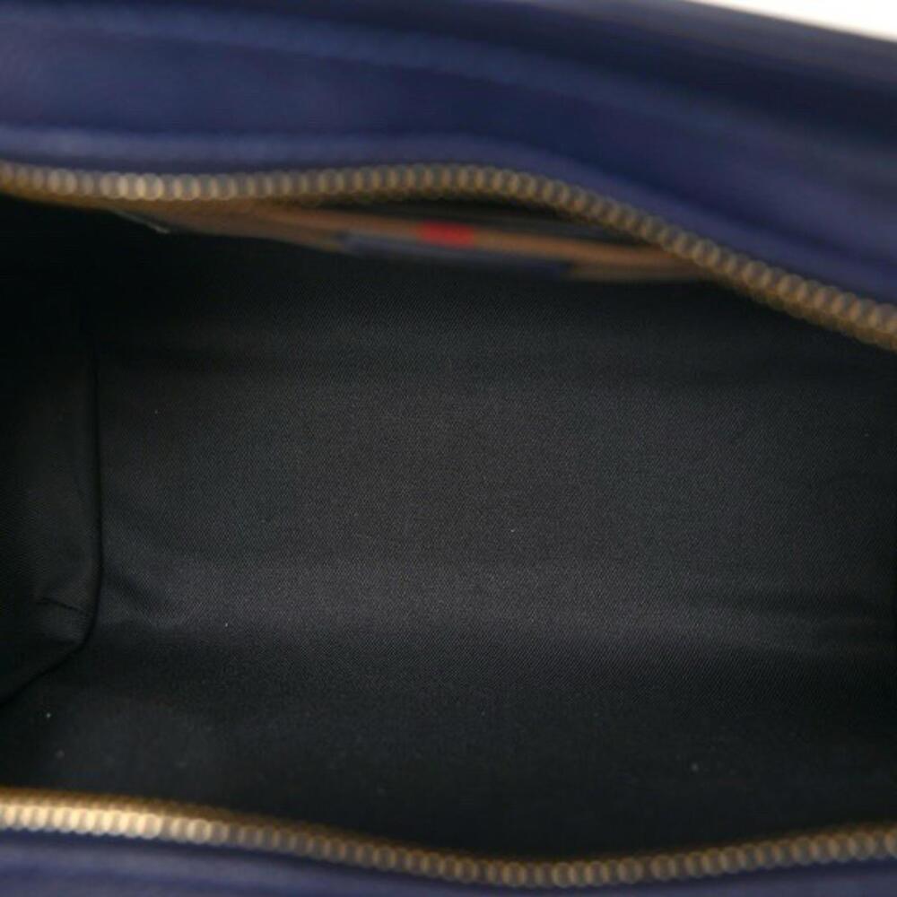 BNWT Burberry Small Banwell House Check Leather Shoulder Bag Blue! - Picture 5 of 9